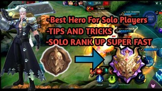 BEST MLBB HERO FOR SOLO PLAYERS TO RANK UP SUPER FAST S22 2021 || MOBILE LEGENDS BANG BANG MLBB