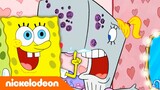 SpongeBob | SpongeBob pomaga Perle pozbyć się z twarzy pąkli! | Nickelodeon Polska