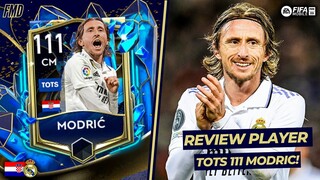 Review 111 TOTS Luka Modrić! Kartu Terbaik Dari Modric?! Dewa Passing In Game! | FIFA Mobile 23