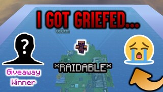 FAMOUS YOUTUBER MADE ME RAIDABLE - LIVING ON 1 DTR | Minecraft HCF