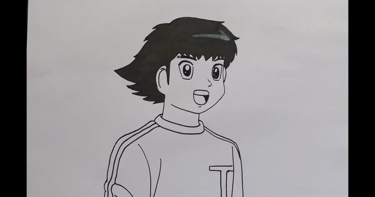 Cara Mudah Menggambar Captain Tsubasa Versi Waktu Normal - Bilibili
