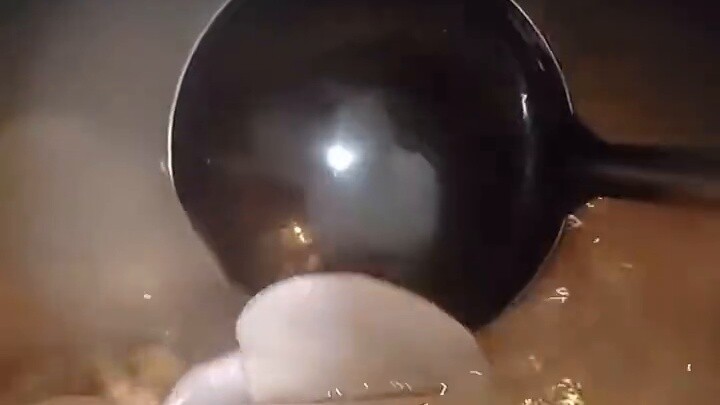Drink a bowl of soup and you will know when to turn!
