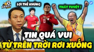 ĐTVN Đón Tin Vui Từ Trên Trời Rơi Xuống Trước Đại Chiến Singapore Và Ấn Độ...Thầy Park Vui Ngây Ngất