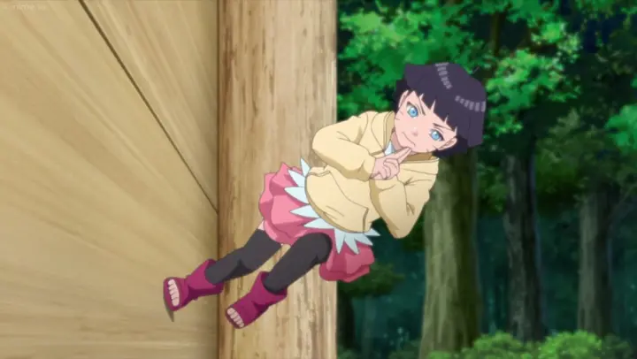 Himawari Attends In Ninja Academy As Student, Himawari Gets Her First Ninja Training, Himawari
