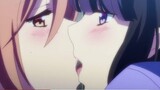 besos anime yuri ( Netsuzou Trap ) Yuri Kiss
