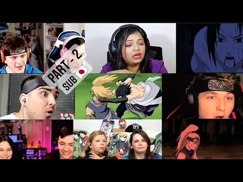 Naruto Reaction || Sasuke vs Deidara || 🇯🇵 Sub || Mashup Reaction (Part - 2)