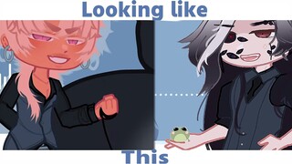 Looking Like this Meme #momqafakecollab// Gacha Club Meme