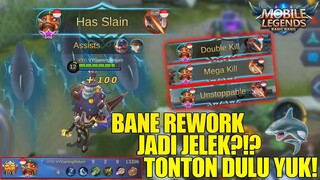 TEST BANE REWORK RANKED MATCH - DIJAMIN AUTO TOP GLOBAL!!! DAMAGE SKILLNYA JADI NGERI BANGET!