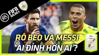 Chỉ có Messi mới có thể so sánh với Ro béo | FiFa Online 4