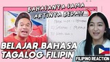 BELAJAR BAHASA FILIPINA‼ BAHASA FILIPINA MIRIP BAHASA INDONESIA‼ BENAR ATAU SALAH⁉️ | 🇵🇭 REACTION