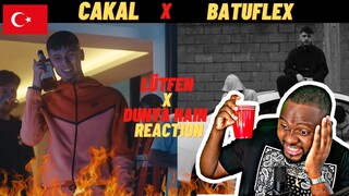 CALVIN REACTS to 🇹🇷 CAKAL - LÜTFEN & BATUFLEX - DUNYA HAIN | TWO TURKISH RAPPERS IN ONE REACTION 🔥🔥