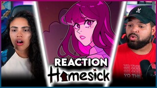 REACTING TO THIS CREEPY WEBTOON HOMESICK!