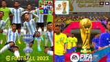 eFootball 2023 Mobile VS FIFA Mobile | FIFA World Cup | Game Comparison