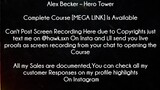 Alex Becker Course Hero Tower﻿ download