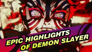 Epic highlights of Demon Slayer | 4K super definition