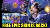 FREE EPIC SKIN EVENT IS BACK! | Mobile Legends: Bang Bang!