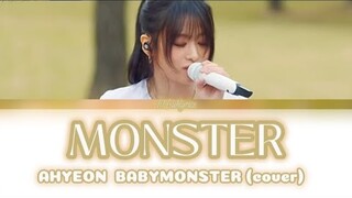 MONSTER - Ahyeon BABYMONSTER (Cover) lyrics Original by Shawn Mendes & Justin Bieber #babymonster