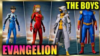 😍SKINS DE EVANGELION Y COLAB CON THE BOYS- PUBG MOBILE