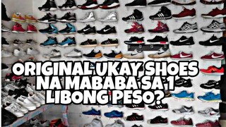 UKAY SHOES ALMOST NEW ARRIVAL AUTHENTIC  MAS MABABA SA 1 LIBONG PESO.