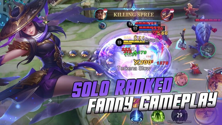 FANNY SOLO RANK | TOP GLOBAL FANNY GAMEPLAY !!!