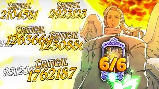 GOD-MODE UNLOCKED!! 6/6 MAEL DOES UNFAIR DAMAGE!! | Seven Deadly Sins: Grand Cross