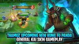 Thamuz Upcoming New Kung Fu Panda Skin General Kai Gameplay | Mobile Legends: Bang Bang