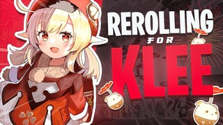 Rerolling for Klee - Genshin Impact 2.8