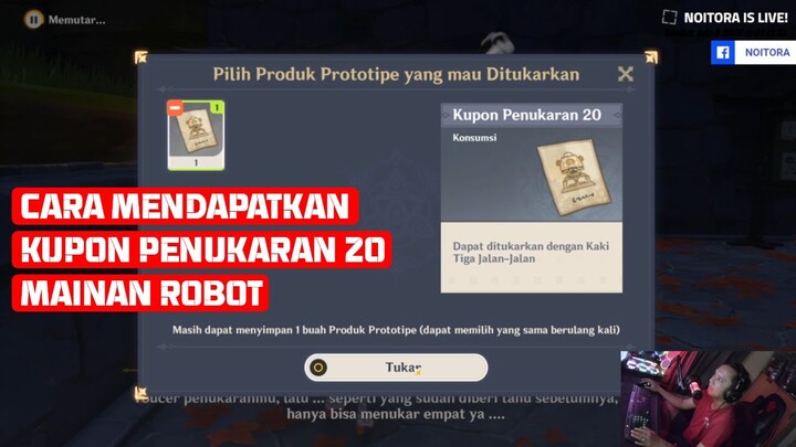 [Quest Event] Cara Mendapatkan Kupon Penukaran 20 | Genshin Impact