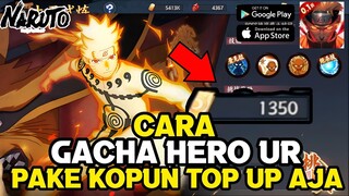 Cara Mendapatkan Ninja UR Di Game Naruto SHIPPUDEN NINJA AWAKEN Private Dengan Modal Kopun Top Up