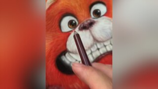 30 horas después pandarojo dibujo turningred AprendeEnTikTok disney art dibujos artistasdetiktok talentotiktok meimei pixar