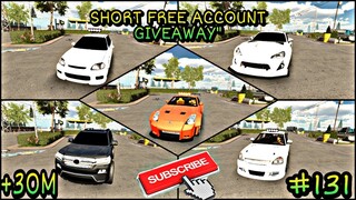 [🔴Short Free Account Giveaway#131] [ RoofLight ] Car Parking Multiplayer 4.7.8