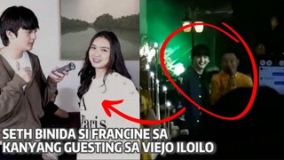 LIVE! Seth Fedelin Pinakilig muli ang fans dahil kay Francine while singing "UMUWI KA NA BABY"