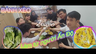 Vlog#17 Ẩm Thực Nhật Bản | Lần đầu tiên được ăn bánh xèo nấu từ người Ấn Độ