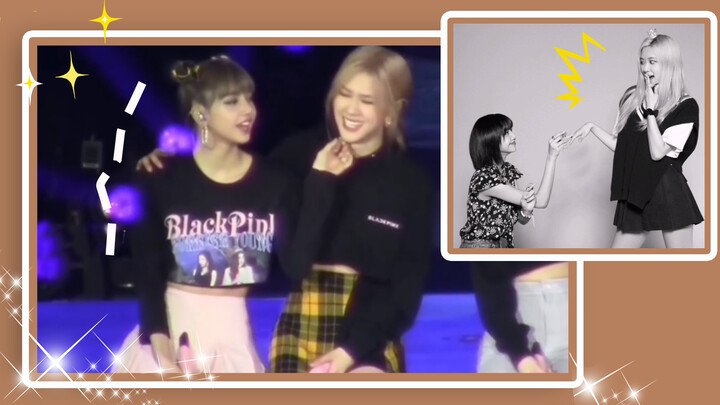 [KPOP]Momen manis Rose x Lisa|BLACKPINK