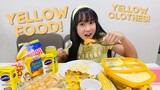 I ONLY WEAR AND EAT YELLOW CHALLENGE!! | Lady Pipay