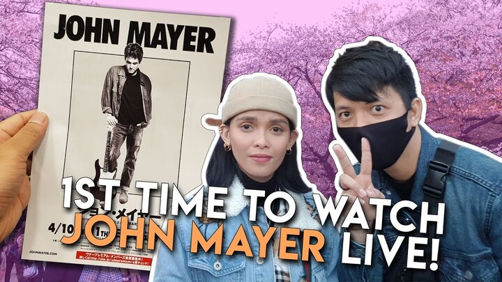 1ST TIME TO WATCH JOHN MAYER LIVE! (Japan Vlog Finale) | KZ Tandingan Vlog