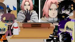 Naruto and friends ( Sakura's family) react to Sakura Amv