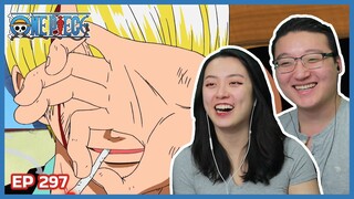 MR PRINCE SANJI SAVES THE DAY AGAIN | One Piece Episode 297 Couples Reaction & Discussion