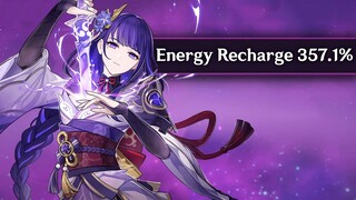 350% Energy Recharge Raiden Shogun