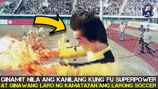 GINAMIT nila ang kanilang KUNG FU SUPERPOWER sa larong SOCCER | Ricky Tv | Tagalog Movie Recap