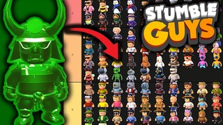 RANKING *EVERY* SKIN IN STUMBLE GUYS