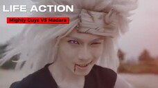 NARUTO SHIPPUDEN LIVE ACTION | GUYS VS MADARA FULL FIGHT