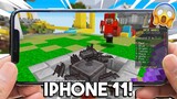 Playing Minecraft on My New iPhone 11! (Tagalog)