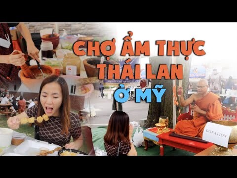 Thai food market in US ll Chợ ẩm thực Thái Lan