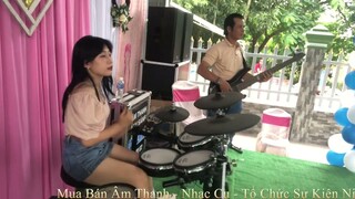 Hòa Tấu Nhạc Trẻ Remix Cực Hay Mở Màn Đám Cưới - Ni Ni Drum Cover