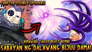 HIMAWARI NAGWALA AT GINAMIT ANG BIJU DAMA LABAN KAY JURA! - Boruto Two Blue Vortex Chapter 11 Spoil