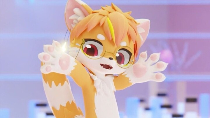 [การแสดง 3D เบื้องต้น] ลูกแมวน่ารักสุด ๆ ~ (รอยยิ้มของคุณยังน่ารักที่สุด)