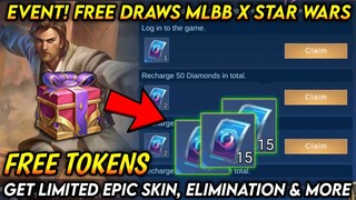 15 TICKETS FOR FREE DRAW! ALUCARD OBI-WAN KENOBI MLBB X STAR WARS EVENT - MLBB