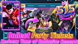 FREE SKIN EVENT MOBILE LEGENDS / 515 EVENT ML - 515 PARTY EVENT | NEW EVENT MOBILE LEGENDS