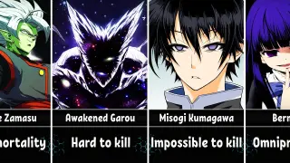 Anime Villains Who Are The Hardest To Kill